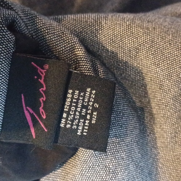 Torrid, short sleeve jacket, Size 2x - Picture 6 of 7